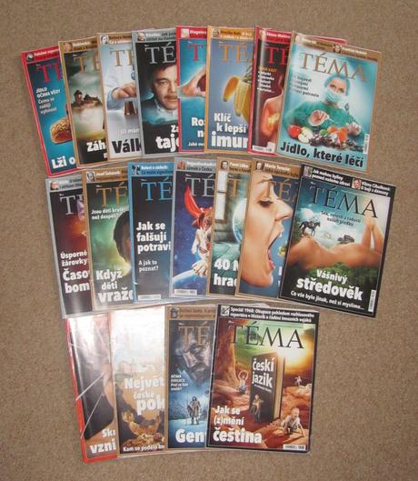 Časopisy téma, 