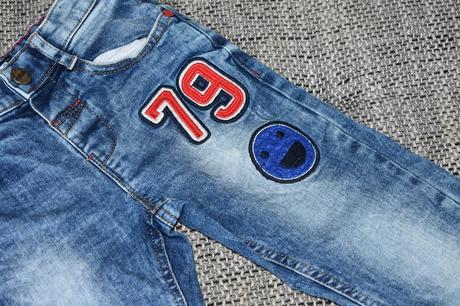 Džíny next s výšivkami, kol 2018, 110, next,110