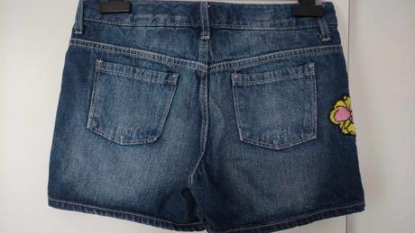 Šortky dámské riflové s regulací pasu, old navy,xs