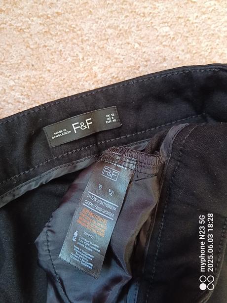 Kalhoty zn."f&f" vel."40/l", f&f,40