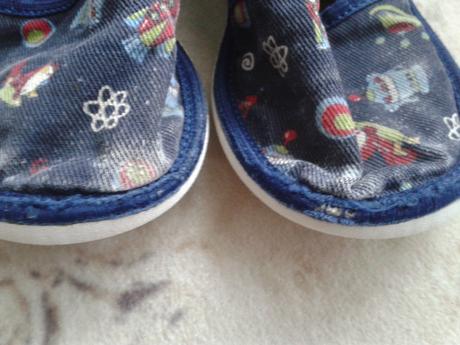 Modré bačkůrky vel. 26, 26