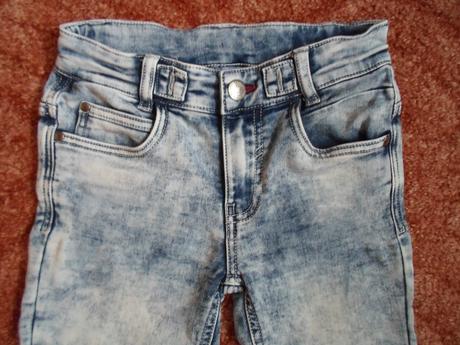 Modré kraťasy kraťásky šortky, dopodopo,122