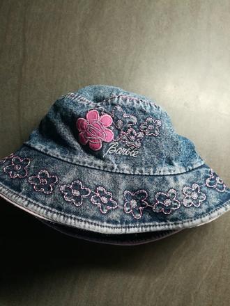 Džínový klobouček barbie, barbie,92