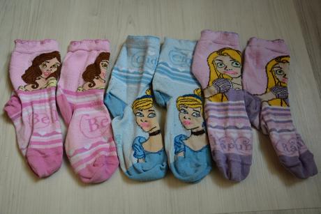 Ponožky princezny vel. 27-30, disney,92