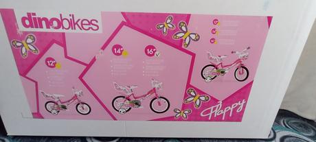 Dívčí kolo dino bikes 16" s příslušenstvím, dino bikes,16