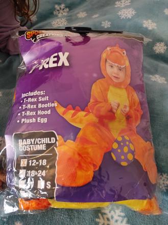 Kostým t-rex, 