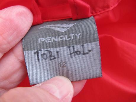 Dětská sportovní bunda s kapucí, větrovka penalty, 152