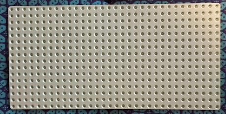 Lego stavební plocha světle zelená 25,5x 12,9 cm, 