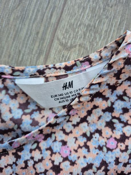 Letní lehoučké šaty, h&m,140