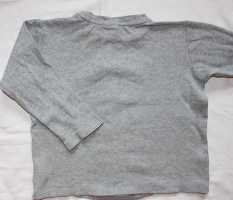 Ax27. žebrované tričko s pejskem 4-5 let, debenhams,110