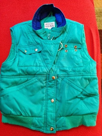 Šusťáková vesta s podšívkou, teplá, 110