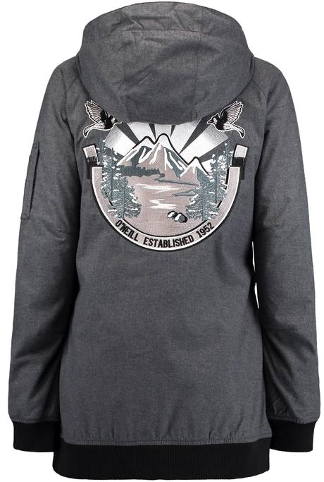 Zimní bunda o'neill s výšivkou lyžařská vel. l, o'neill,l