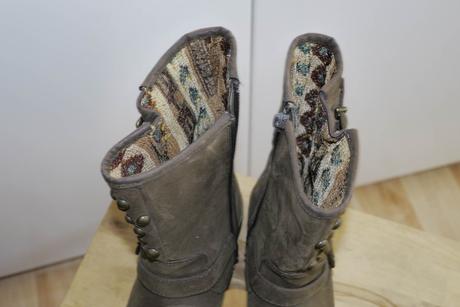 Hnede polokozacky rovna podrazka blowfish vel.37, 37