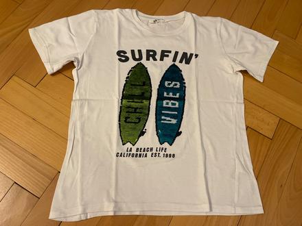 Měnící tričko, h&m,158