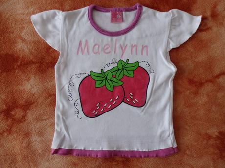 5x pěkné tričko s krátkým rukávem, 86