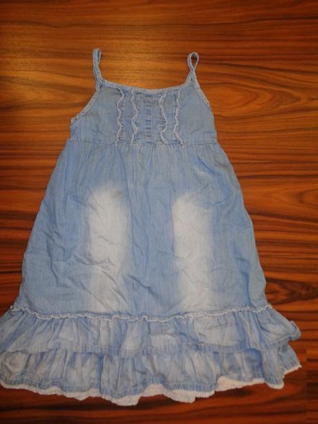 Luxusní šaty z odlehčené rifloviny 116/122, staccato,116