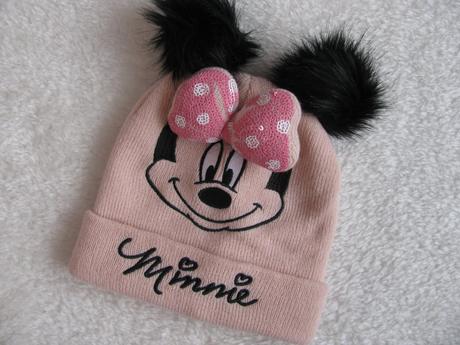 Dívčí zimní čepice minnie vel.-2-3 roky, disney,98