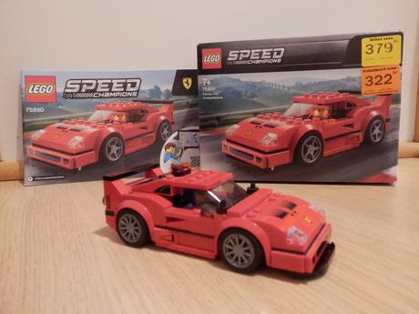 Lego - 75890 speed champions ferrari f40,