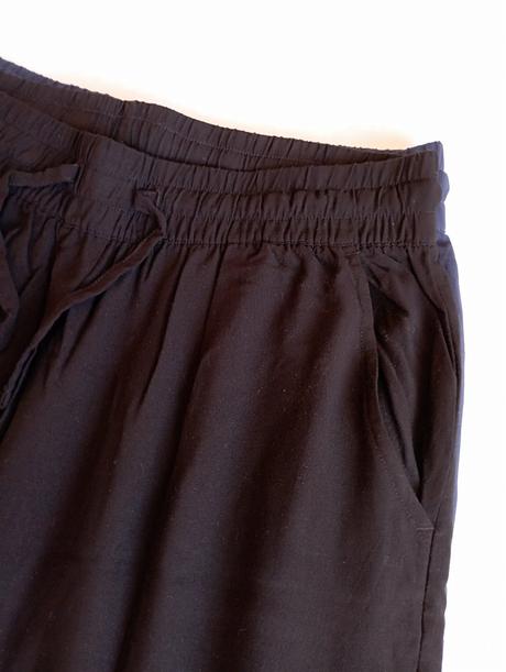 Volné plátěné kalhoty s kapsami, terranova,m