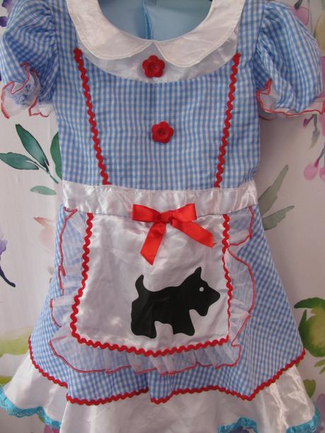 Kostým - krásné šaty dorothy ze země oz apod.,