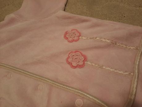 Kabátek s kytičkami, next,62