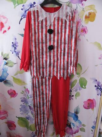 Kostým - elastický overal šašek, klaun, 