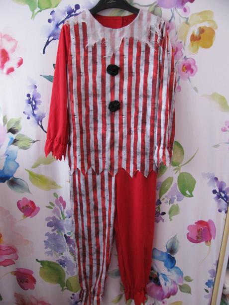 Kostým - elastický overal šašek, klaun,