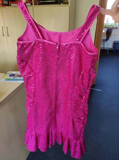 Šaty s flitry od disney, vel. 140, disney,140