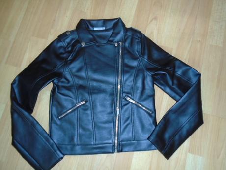 Bunda křivák koženková vel 158, pepco,158