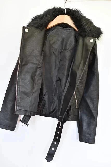 Koženková bunda vel. 8 - 9 let, george,134