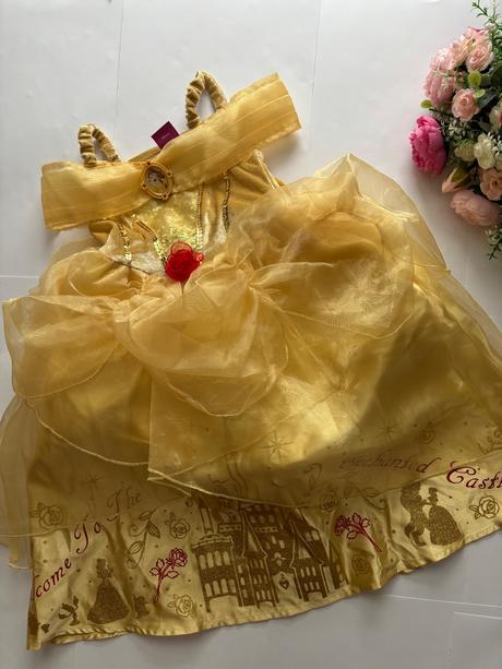 An9/ kostým delux bell kráska disney - v.3 roky, 