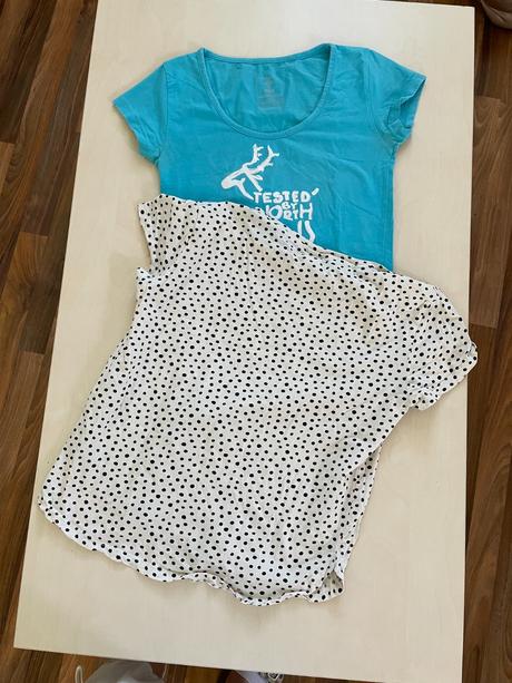 2 trika, sob a puntík, vel xs, kilpi a basic, xs