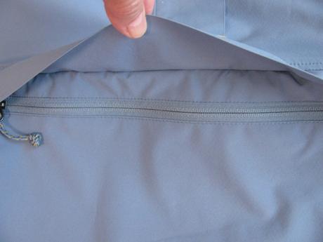 Dámská bunda do deště fjallraven vardag hydratic, l
