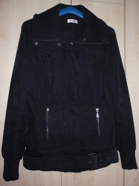 Bunda-bundička manžestrová s páskem vel. m., orsay,m