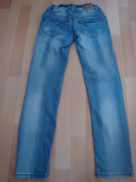 Džíny/rifle pro děvčata - vel. 140, crashone,140