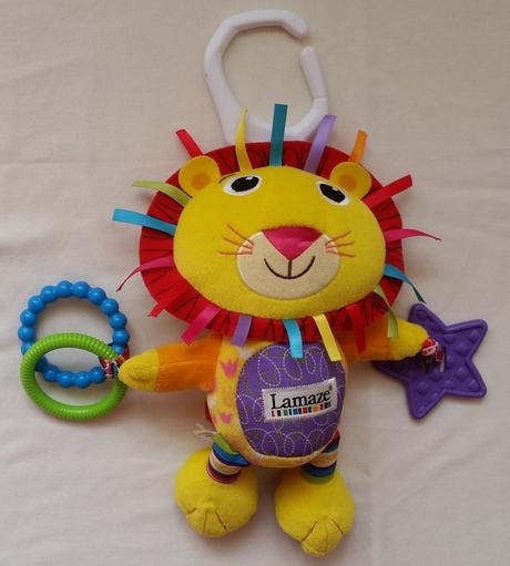 Plyšový závěsný lev, lvíček zn.lamaze, 