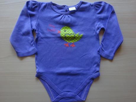 Body s ptáčkem dl.r., vel. 80, f&f,80