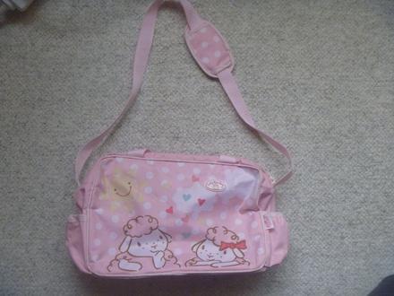 Růžová taška baby annabell, 