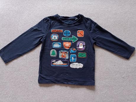 Tričko dlouhý rukáv, palomino,110