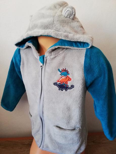 Mikina fleece chlapecká vel.86/92, lupilu,92