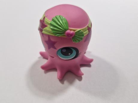 Littlest pet shop růžová chobotnice,