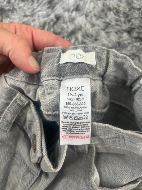 Šedé rifle v pase do gumy next 92/1,5-2r, next,92