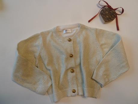 Třpitivé bolérko, vánoční svetřík, pepco,80