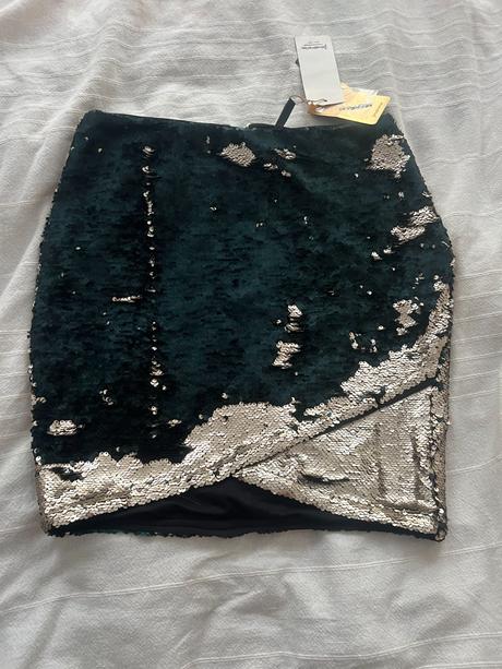 Nová flitrovaná sukně stradivarius vel. m, stradivarius,m