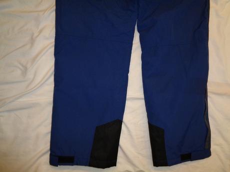 Luxusní modré oteplovací kalhoty port louis, xl