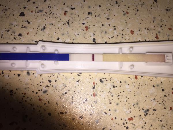 Slabounka druhá čárka na testu