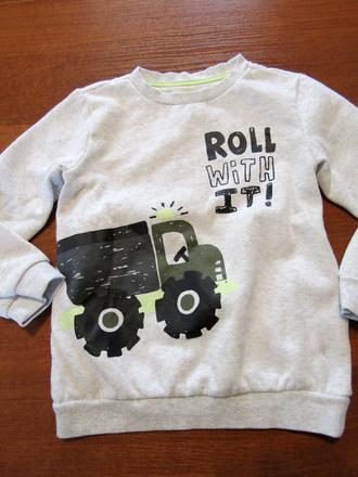 Chlapecká mikina vel 112, 122