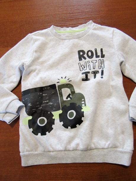 Chlapecká mikina vel 112, 122