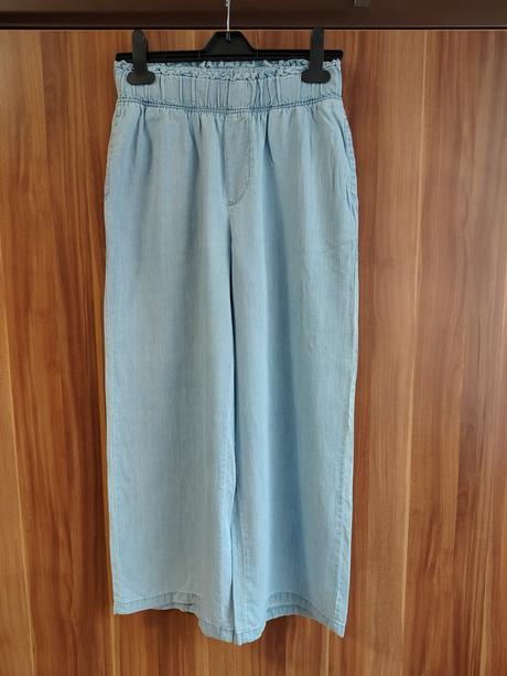 Dívčí lehké ultraměkké kalhoty 158, 158