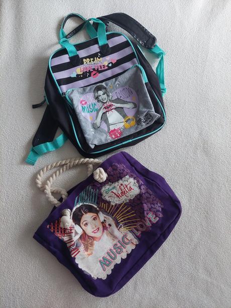 Batoh a taška "violetta",